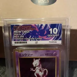 Mewtwo 014/032 Ace 10 Perfect Sub Grades Classic Collection Pokemon Japanese - Image 2