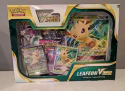 Pokemon TCG Leafeon V STAR Special Collection 699-17154 - Image 1