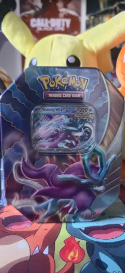 Pokemon Tcg Walking Wake Ex Paradox Clash Collection Tin Brand New Sealed Uk - Image 2