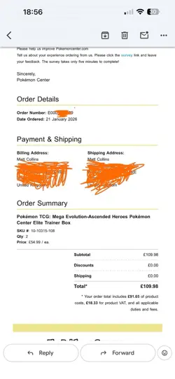 2x Pokemon TCG: Ascended Heroes - Pokemon Center Elite Trainer Box (PRESALE) - Image 2