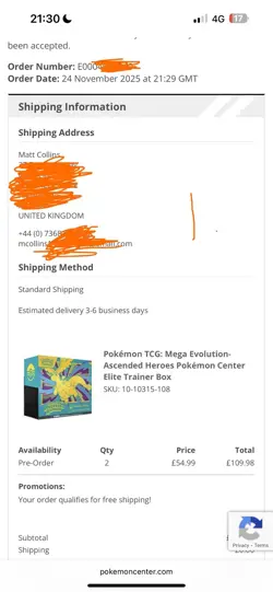 2x Pokemon TCG: Ascended Heroes - Pokemon Center Elite Trainer Box (PRESALE) - Image 3