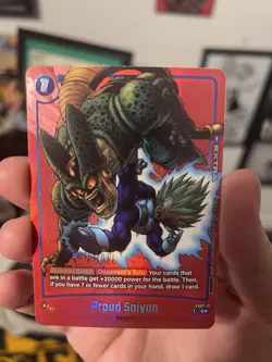 Dragon Ball Super Card Game Proud Saiyan FS07-12 Common - Image 1
