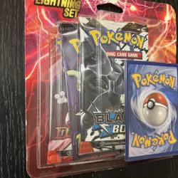 Pokemon TCG Lightning Set Packs with 1 Bonus Card Sealed - Image 2