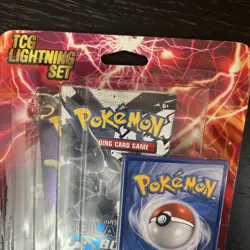 Pokemon TCG Lightning Set Packs with 1 Bonus Card Sealed - Image 4