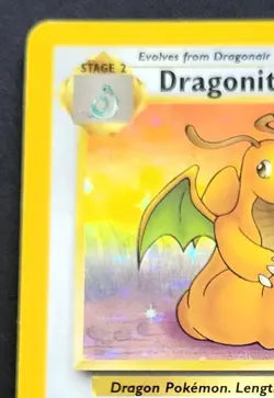 Dragonite 4/62 Pokemon TCG Fossil Set Card Holo Rare - Image 4