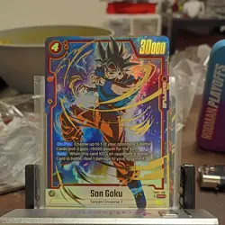 ✨Son Goku SCR Alt Art Secret Rare FB01-139 Dragon Ball Fusion World Card Eng #3 - Image 1