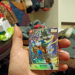 ✨Son Goku SCR Alt Art Secret Rare FB01-139 Dragon Ball Fusion World Card Eng #3 - Image 5
