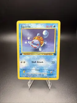 Pokemon Card - Squirtle Team Rocket 68/82 Common 1st Edition - Image 1