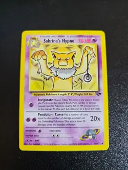 SABRINA’S HYPNO - Gym Challenge - 56/132 - Uncommon - Pokemon Card - NM - Image 1