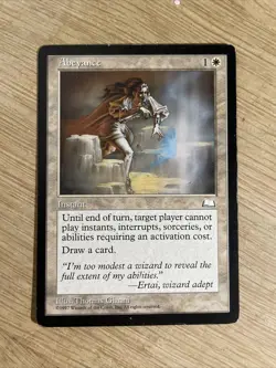 Abeyance - Magic the Gathering MTG - Rare Weatherlight Card Used - Image 1