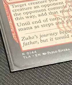 MTG Avatar The Last Airbender: The Last Agni Kai 0144 - Image 5