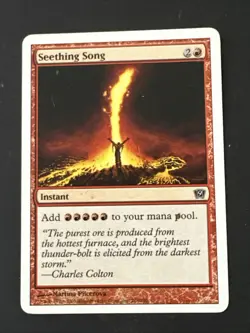 Seething Song X1 9th Edition Ex Cond See Pics Front/Back - Image 1