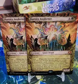 TWO Aurora Awakener (Showcase) X2 ECL MTG Lorwyn Eclipsed - Image 1