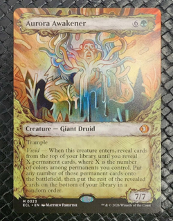TWO Aurora Awakener (Showcase) X2 ECL MTG Lorwyn Eclipsed - Image 2