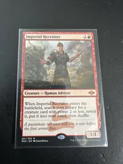 Imperial Recruiter - 281 MH2: Modern Horizons 2 MTG Magic The Gathering NM - Image 1
