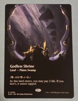 Godless Shrine (Borderless) Edge of Eternities Regular - Image 1