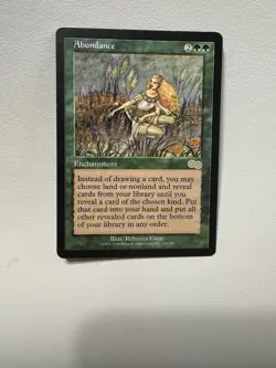 Abundance - Urza's Saga - Magic The Gathering - Image 1