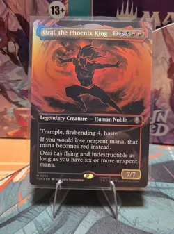 Ozai, the Phoenix King (0335) (Borderless) Avatar: The Last Airbender Foil - Image 1