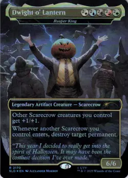 MTG Dwight o' Lantern (2170) | NM Foil | Secret Lair The Office {SLD} - Image 2
