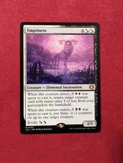 Emptiness - Lorwyn Eclipsed ECL MTG Magic The Gathering #222 - Image 1