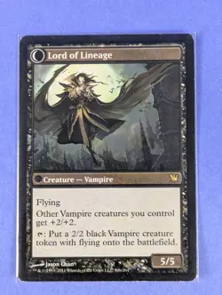 MTG Magic: Innistrad: Bloodline Keeper / Lord of Lineage #90b/264 Rare - LP - Image 2
