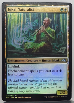 Foil - Jukai Naturalist - Kamigawa: Neon Dynasty - NEO - 225/302 - MTG - Image 1