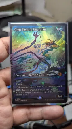 1x Glen Elendra Guardian FOIL Showcase 0383 NM Magic MTG Lorwyn Eclipsed x1 - Image 1