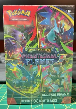 Pokemon TCG: Phantasmal Flames Factory Sealed Booster Bundle - Image 1