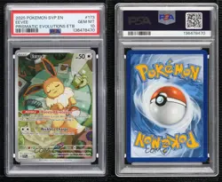 Eevee Pokemon Scarlet & Violet Black Star Promo PSA 10 GEM MT - Image 3