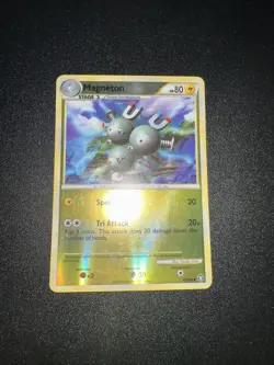 Pokemon TCG Magneton 43/102 Triumphant Reverse Holo NM/LP - Image 1