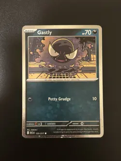 Gastly 123/217 Ascended Heroes Cosmos Holo Promo Pokemon TCG NM Unreleased - Image 1