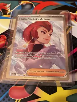 Team Rockets Ariana Holo Card Destined Rivals Series 237/182 Pokemon TCG - Image 1