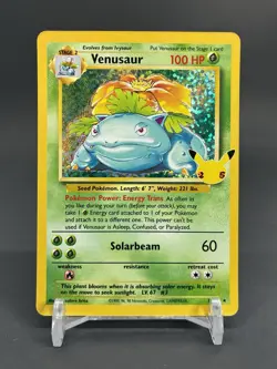 Venusaur Holo 15/102 Celebrations Classic Collection Pokemon 2021 NM - Image 1