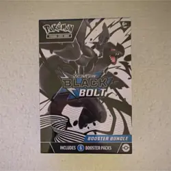 Pokemon TCG Scarlet & Violet Black Bolt Booster Bundle Box English - Image 1