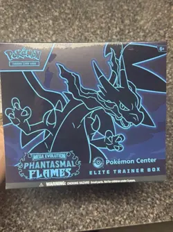 Pokemon TCG Phantasmal Flames Elite Trainer Box ETB Pokemon Center PKC Exclusive - Image 1