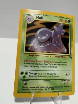 Pokemon TCG - Muk - 13/62 - Holo Unlimited - Fossil Unlimited - Image 4
