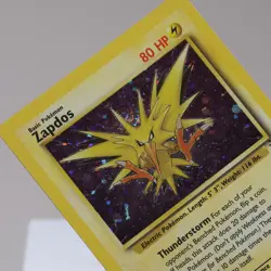 Pokemon TCG - Zapdos 15/62 Fossil Holo Rare Cosmos WOTC 1999 - MP CRS - Image 1