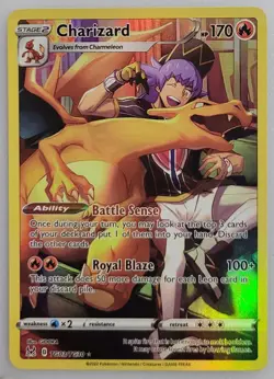 Charizard TG03/TG30 Swsh11: Pokemon Lost Origin Trainer Gallery Holo NM - Image 1