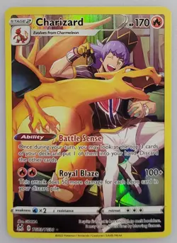 Charizard TG03/TG30 Swsh11: Pokemon Lost Origin Trainer Gallery Holo NM - Image 3