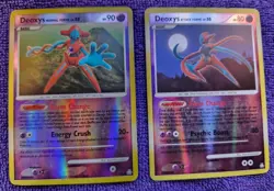 Deoxys 1/146 & 24/146 Legends Awakened Reverse Holo Rare Pokemon *NICE* - Image 1