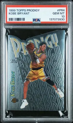 🔥1999 Topps Prodigy #PR4 Kobe Bryant PSA 10 Gem Mint Lakers HOF - Image 1