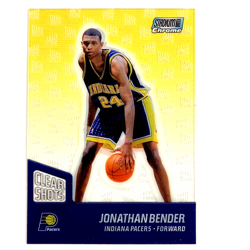 Jonathan Bender 1999-00 Stadium Club Chrome Clear Shots #10 Indiana Pacers - Image 1