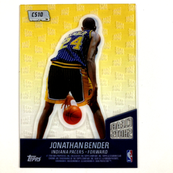 Jonathan Bender 1999-00 Stadium Club Chrome Clear Shots #10 Indiana Pacers - Image 2
