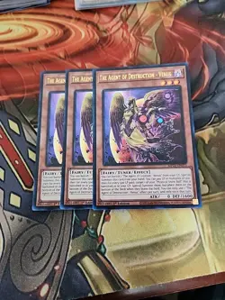 3X The Agent of Destruction - Venus- MP23-EN015 - Ultra Rare - NM 1st Ed Yugioh - Image 1
