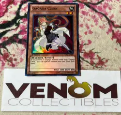 1x (M/NM) - Gagaga Clerk - CBLZ-EN008 - Super Rare - 1st Edition YuGiOh - Image 1