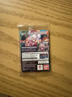 One Piece College Basketball US Voyage Monkey D. Luffy Trading Card SEALED - Image 2