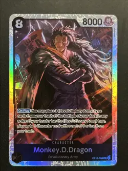 Monkey D. Dragon OP12-094 SR Legacy of the Master - ONE PIECE Card Game ENGLISH - Image 1