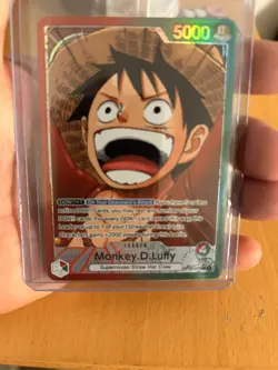 Monkey.D.Luffy (001) (Alternate Art) OP13-001 Carrying On His Will Foil - Image 1