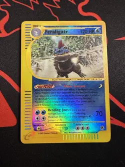 Feraligatr 47/165 Expedition Reverse Holo E-Reader Pokemon Card - NM - Image 1