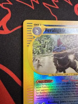 Feraligatr 47/165 Expedition Reverse Holo E-Reader Pokemon Card - NM - Image 2